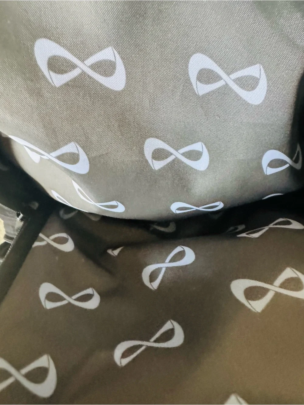 NFINITY Black Backpack with White Infinity Logo